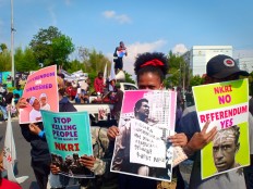 Civil groups sue government over Papua internet ban