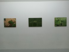 The exhibition Primitive Mornings displays artwork by Filippo Sciascia  at Rubanah Underground Hub in Central Jakarta.