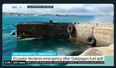  Ecuador says Galapagos fuel spill 'under control'