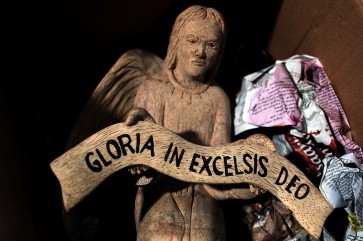 Unique figures made out of bamboo root