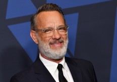 US actor Tom Hanks arrives to attend the 11th Annual Governors Awards gala hosted by the Academy of Motion Picture Arts and Sciences at the Dolby Theater in Hollywood on October 27, 2019.
