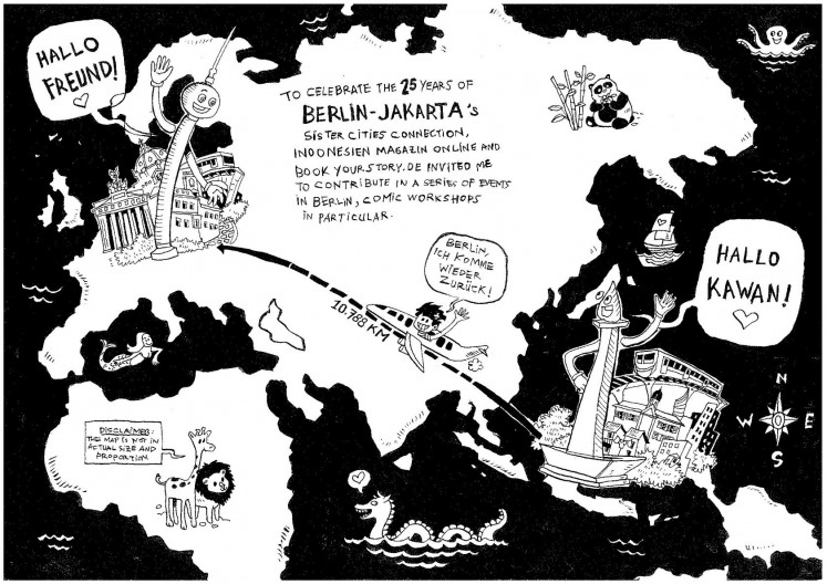 From Jakarta to Berlin: Comic artist Sheila Rooswitha Putri chronicles her journey from Indonesia to Germany. 