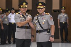 After securing Jakarta during political year, Gatot appointed National Police deputy chief