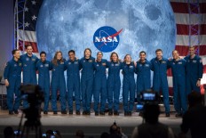 Eyeing Moon, NASA hosts first public astronaut graduation ceremony