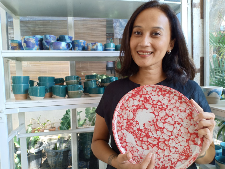 Kaloka Pottery founder Francisca Puspitasari 