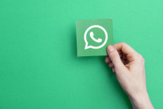 An illustration of WhatsApp logo.