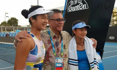 Indonesian Priska Nugroho wins Australian Open Junior trophy