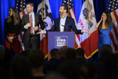 Trump sons invite themselves to Iowa in dig at Democrats