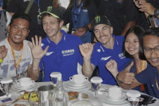 ‘Aku tresno Indonesia’: MotoGP champion Rossi, Vinales spoils fans in meet-and-greet