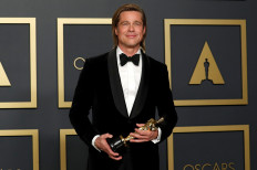Brad Pitt wins supporting actor Oscar for 'Once upon a Time in Hollywood'
