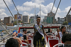 Back in South Africa: Miss Universe inspires black girls