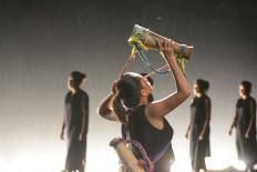 Shared history: The performance features six non-professional dancers from East Nusa Tenggara and Timor Leste. The peoples of these regions once lived alongside one another, but are now divided along national lines. 
