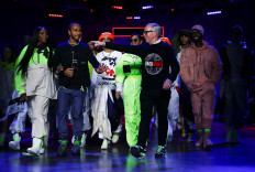 Neon streetwear goes sustainable for Tommy Hilfiger's London show