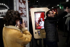 Paris fast food joint revels in Kim and Kanye's visit