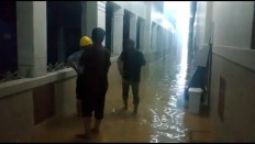 The heavy downpour that hit the capital on Sunday resulted in the flooding of state-run Cipto Mangunkusumo Hospital (RSCM), possibly damaging several pieces of valuable medical equipment.