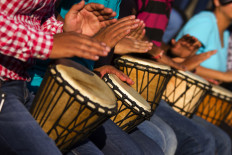 Hundreds of djembe drum producers in Blitar stop production because of COVID-19 outbreak