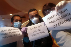 Diamond Princess repatriation may put Indonesia at risk of becoming 'new epicenter', govt says