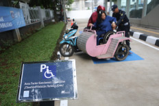 Lowering barriers: MRT Jakarta designates parking area for disabled users