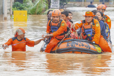 Widespread flooding across West Java leaves thousands of homes inundated