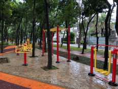 Revamped Sumenep Park provides new place for people to get fit