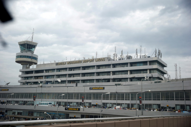  A view of the Murtala Mohammed International airport in Nigeria's commercial capital Lagos, May 11, 2017.  