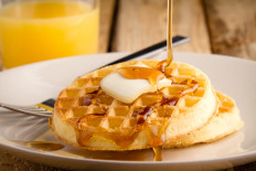 Scientists at Ghent University in Belgium are experimenting with larva fat to replace butter in waffles, cakes and cookies, saying using grease from insects is more sustainable than dairy produce.