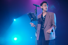 Indonesian singer Ardhito Pramono has been arrested for possession of marijuana. (JP/Donny Fernando)