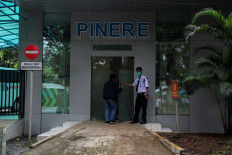A general view of Persahabatan General Hospital (RSUP) in East Jakarta.