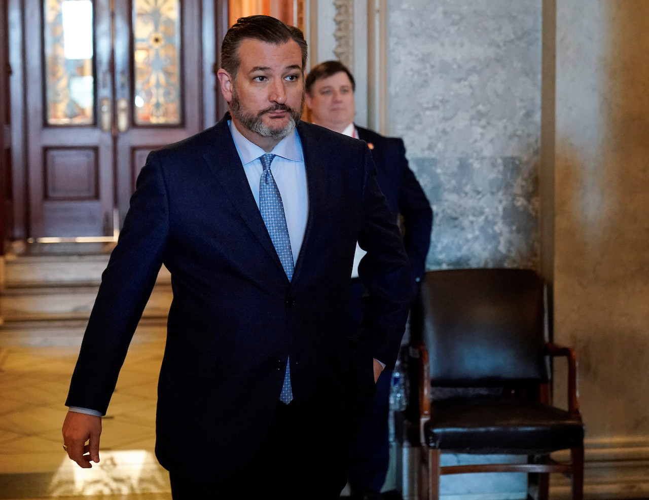 US Senator Cruz self quarantines after contact with coronavirus carrier