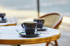 Illustration of a cafe