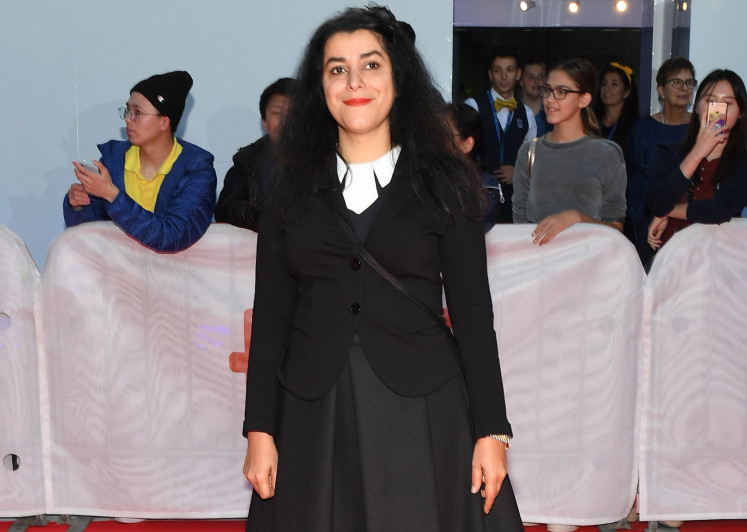 Marjane Satrapi attends the 'Radioactive' premiere during the 2019 Toronto International Film Festival at Princess of Wales Theatre on September 14, 2019 in Toronto, Canada. 