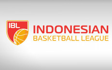 The logo of Indonesian Basketball League