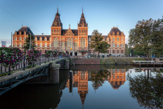 The Rijksmuseum in Amsterdam.