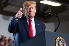  With primary wins Trump becomes presumptive Republican nominee 