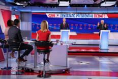 Biden, Sanders focus on coronavirus crisis in first one-on-one Democratic debate