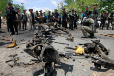 Two bombs explode outside Thai government office in Yala, wounding 18