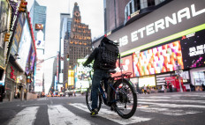 Riding to the rescue: New York food delivery during coronavirus