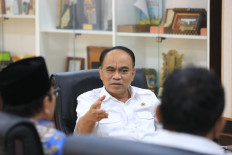Disadvantaged Regions and Transmigration Ministry Villages, Disadvantaged Regions and Transmigration Deputy Minister Budi Arie Setiadi.