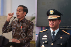 President Joko 'Jokowi' Widodo and former Jakarta Governor Anies Baswedan