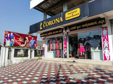 Indian 'corona' shop gains selfie fame amid virus pandemic