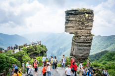 Mount Fanjing in Guizhou province, China.