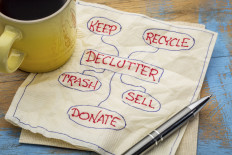 Decluttering during self-isolation