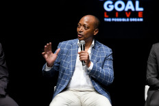 Motsepe Foundation Founder Patrice Motsepe speaks onstage during Global Citizen Presents Global Goal Live: The Possible Dream at St. Anns Warehouse on September 26, 2019 in New York City. 