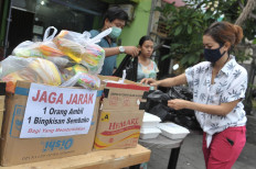 Helping others: Manado LGBT community raises funds for COVID-19 food aid
