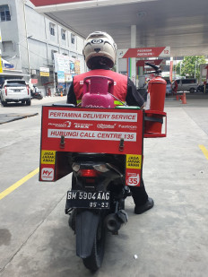 To your doorstep: Pertamina launches gas, fuel delivery service amid pandemic