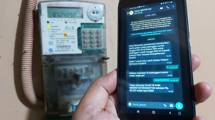 Over A Million Low Income Households Left Out Of Electricity Relief Scheme Business The Jakarta Post Over A Million Low Income Households Left Out Of Electricity Relief Scheme Business The Jakarta Post