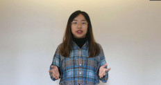 Xue Feiyang, a student at the London School of Economics and Political Science, helped launch the 'Chinese against racist virus' campaign by organizing a workshop and giving speeches in London.
