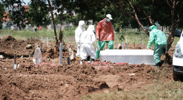 Jakarta buries more than 1,000 bodies according to COVID-19 protocol