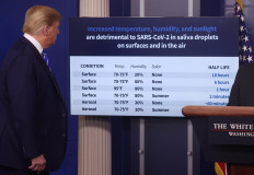 US govt reveals details of sunlight study on virus