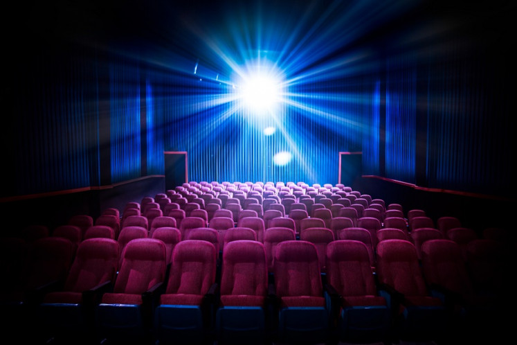 Illustration of a movie theater